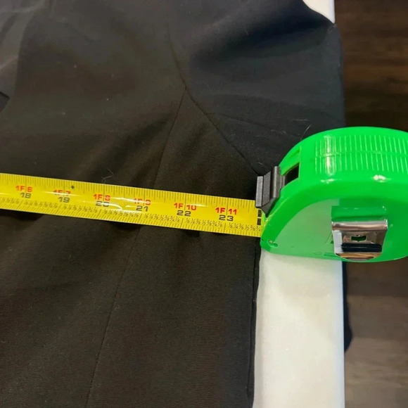 Club Monaco Women Open Split Back Blazer Black Size 12 - Picture 5 of 9